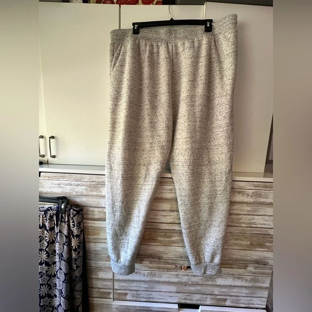 👖 Hollywood The Jean People Sherpa Lined Joggers XXL Cozy Sweatpants